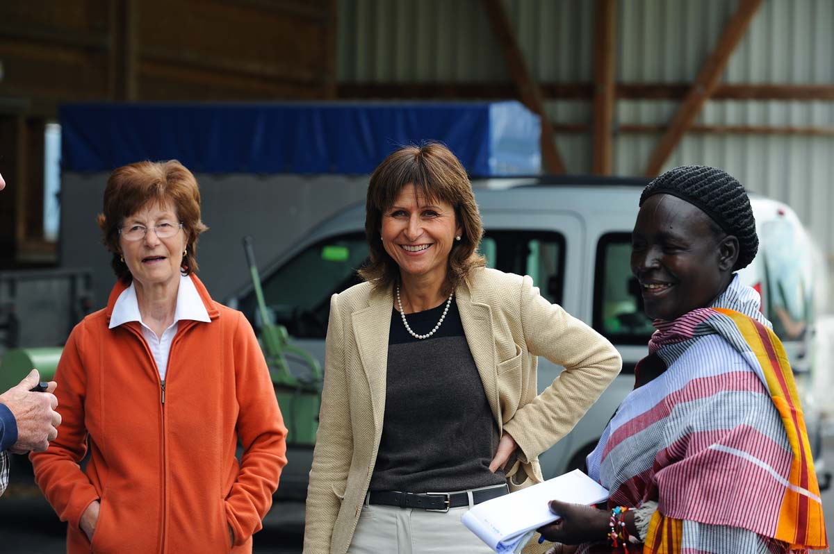 Christine Bulliard au salon des agricultrices